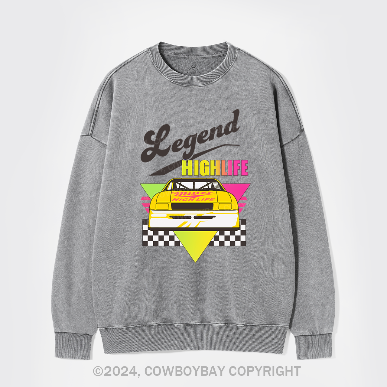 The Colorful Beers Life Washed Sweatshirts
