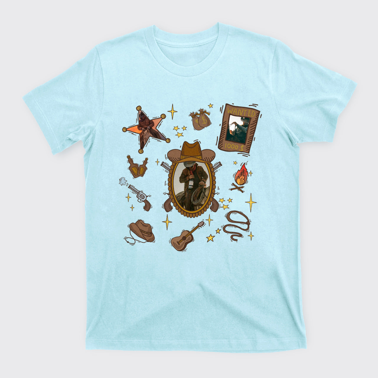 Custom Photo Birthday Gifts T-Shirts