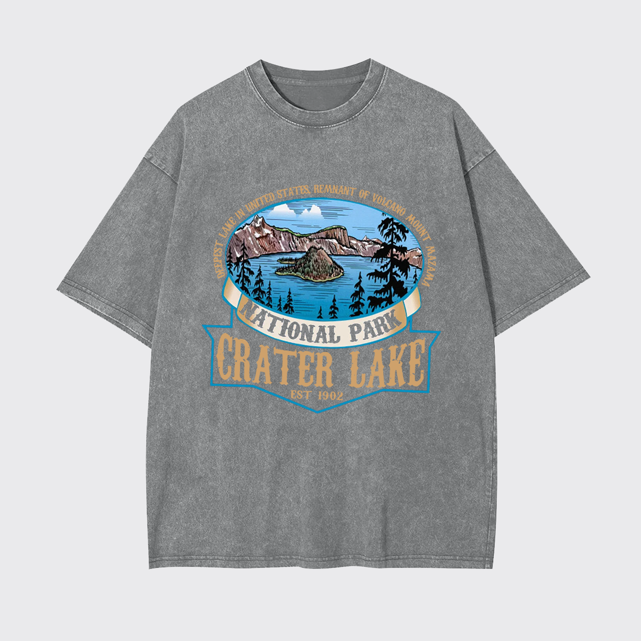 Crater Lake National Park Garment-dye Tees