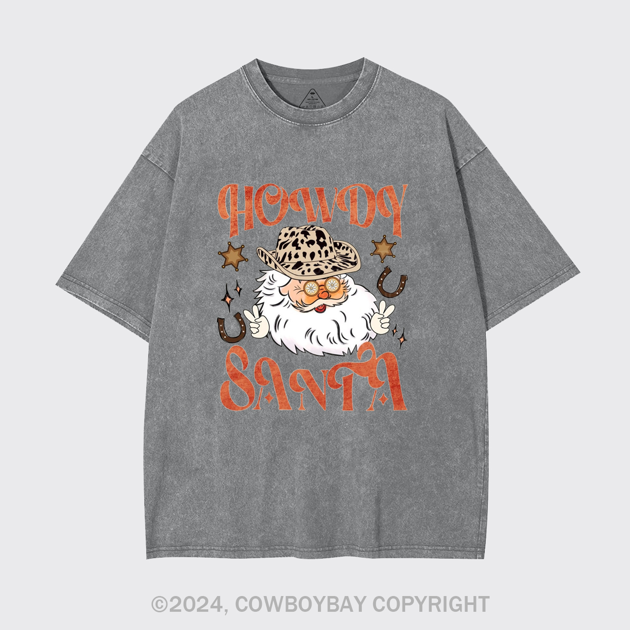 Howdy Santa Garment-dye Tees