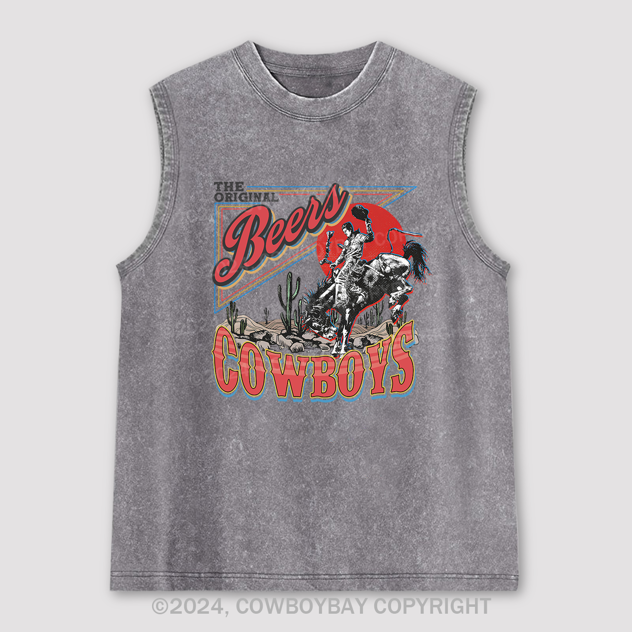The Beers Rodeo Of Cowboys Washed Tanks