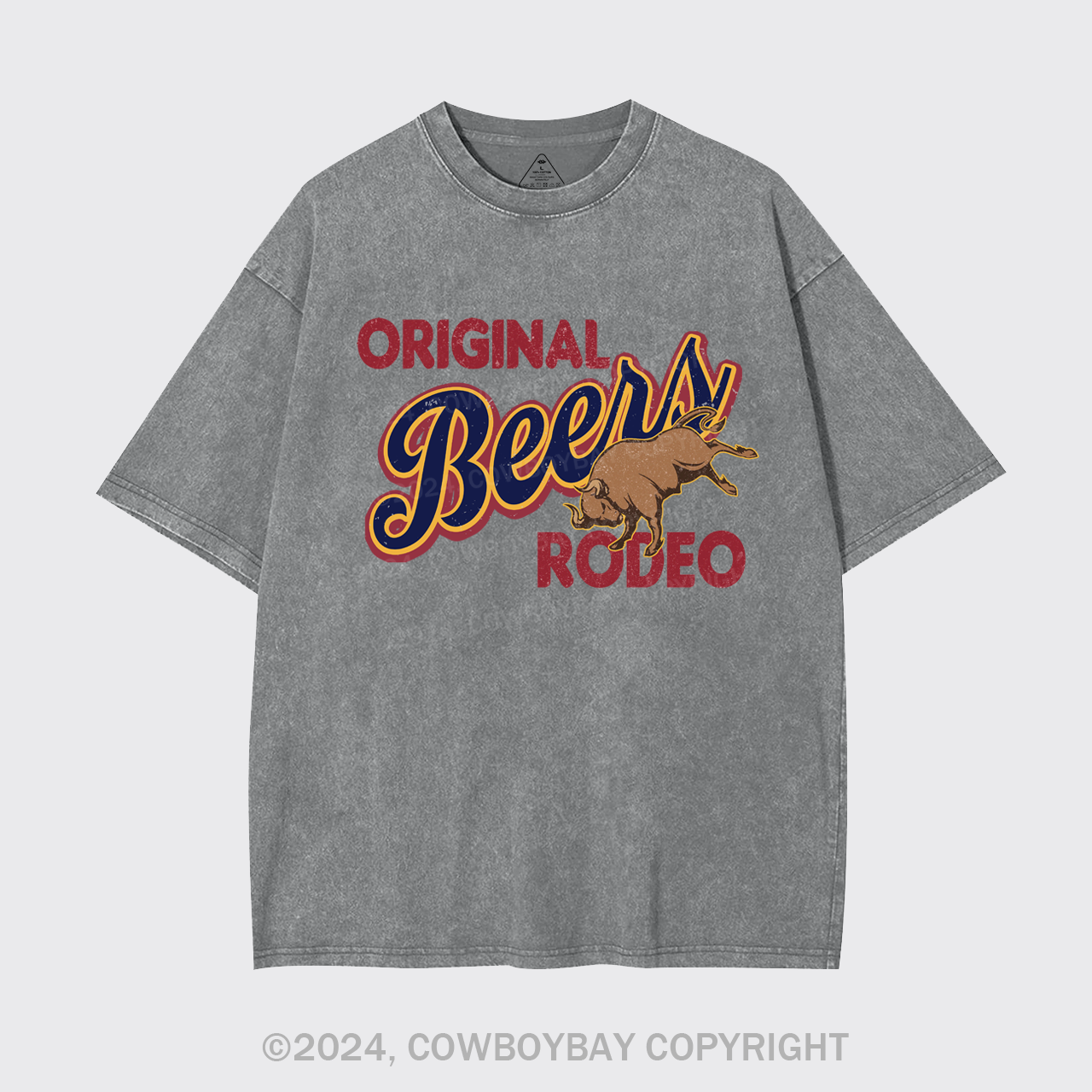 Rodeo And Beers Garment-dye Tees