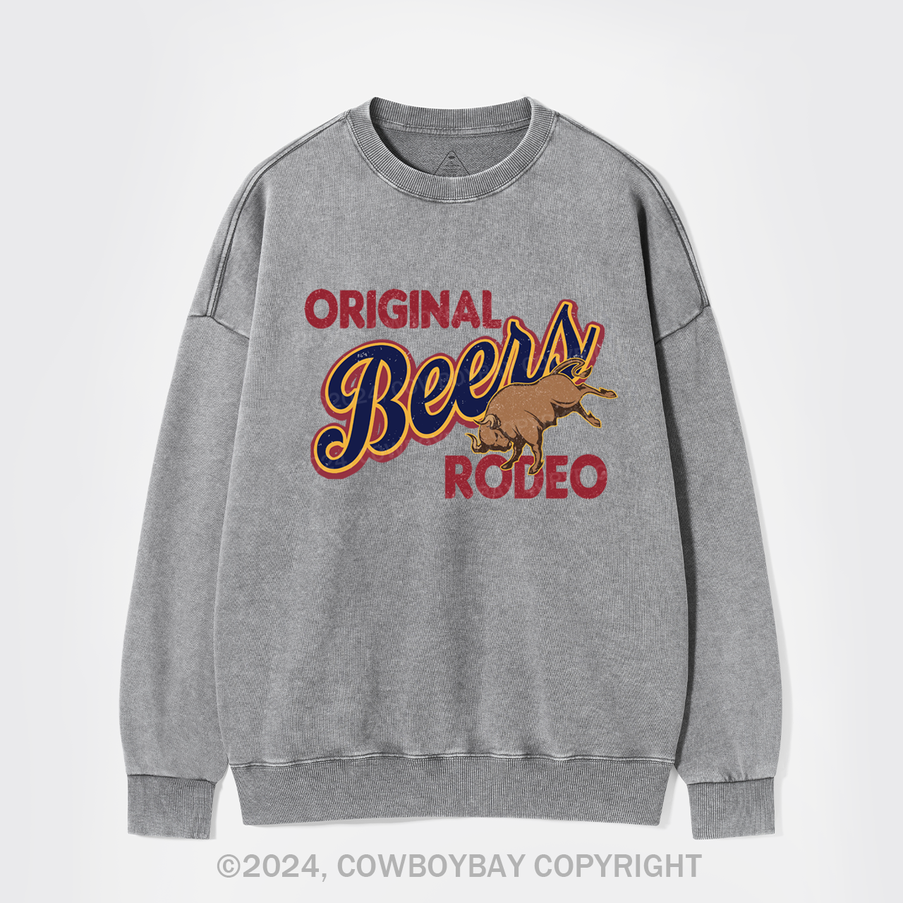 Rodeo And Beers Washed Sweatshirts