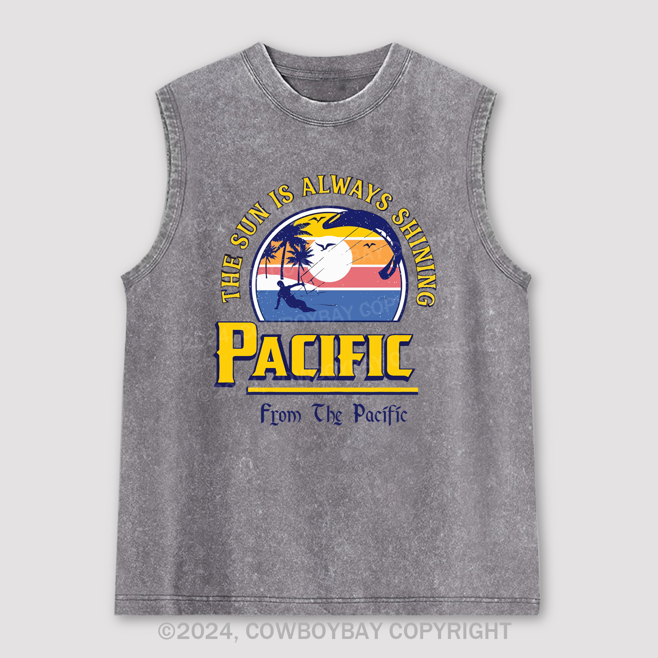 Pac��fic Beer Washed Tanks