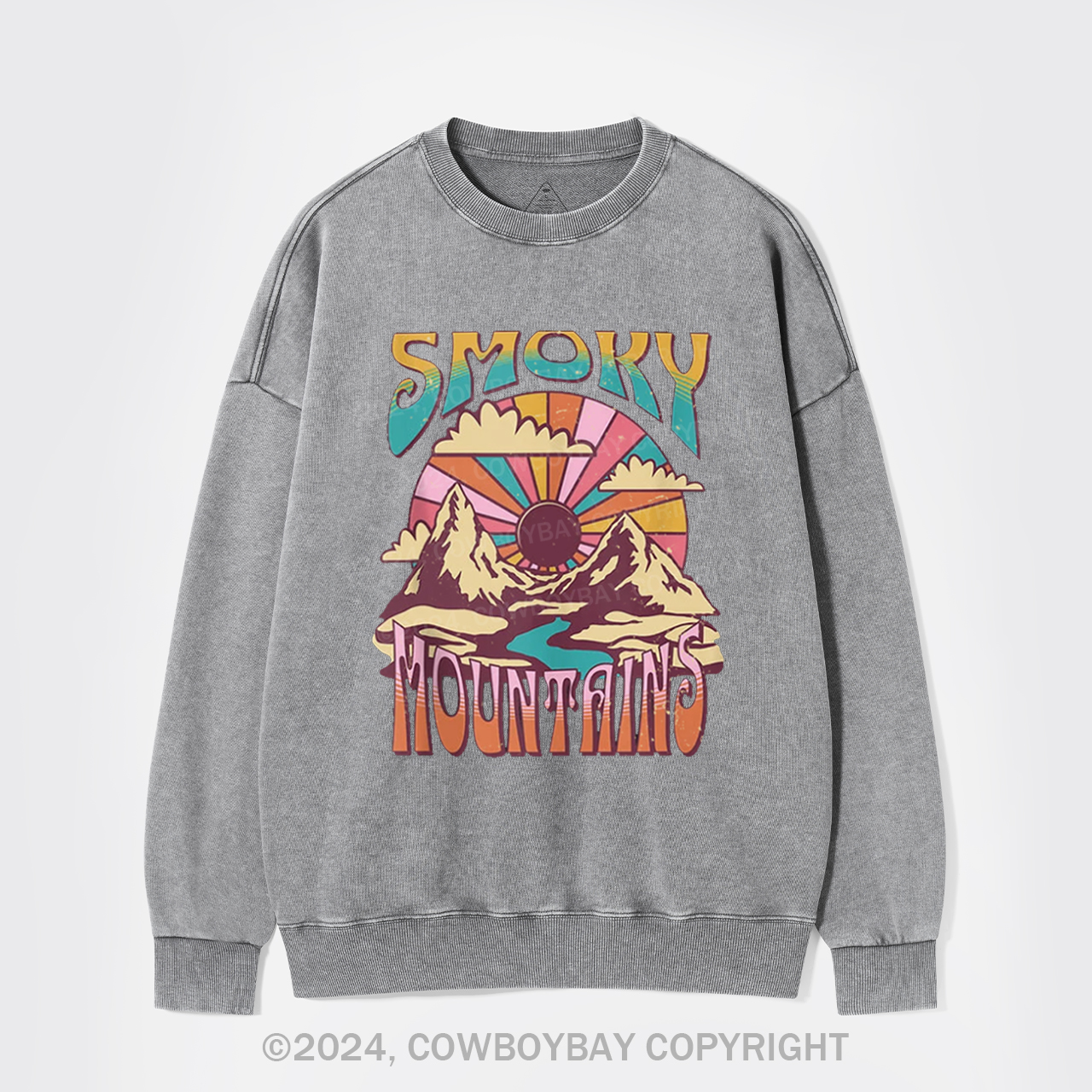 Great Smoky Mountains Washed Sweatshirts