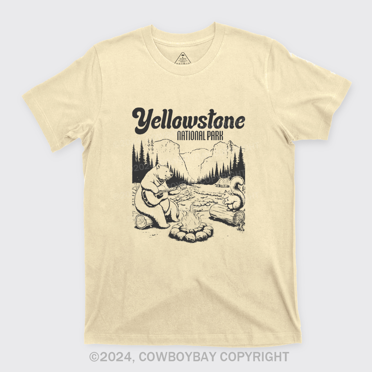 Cute Bear In The Yellowstone National Park T-Shirts