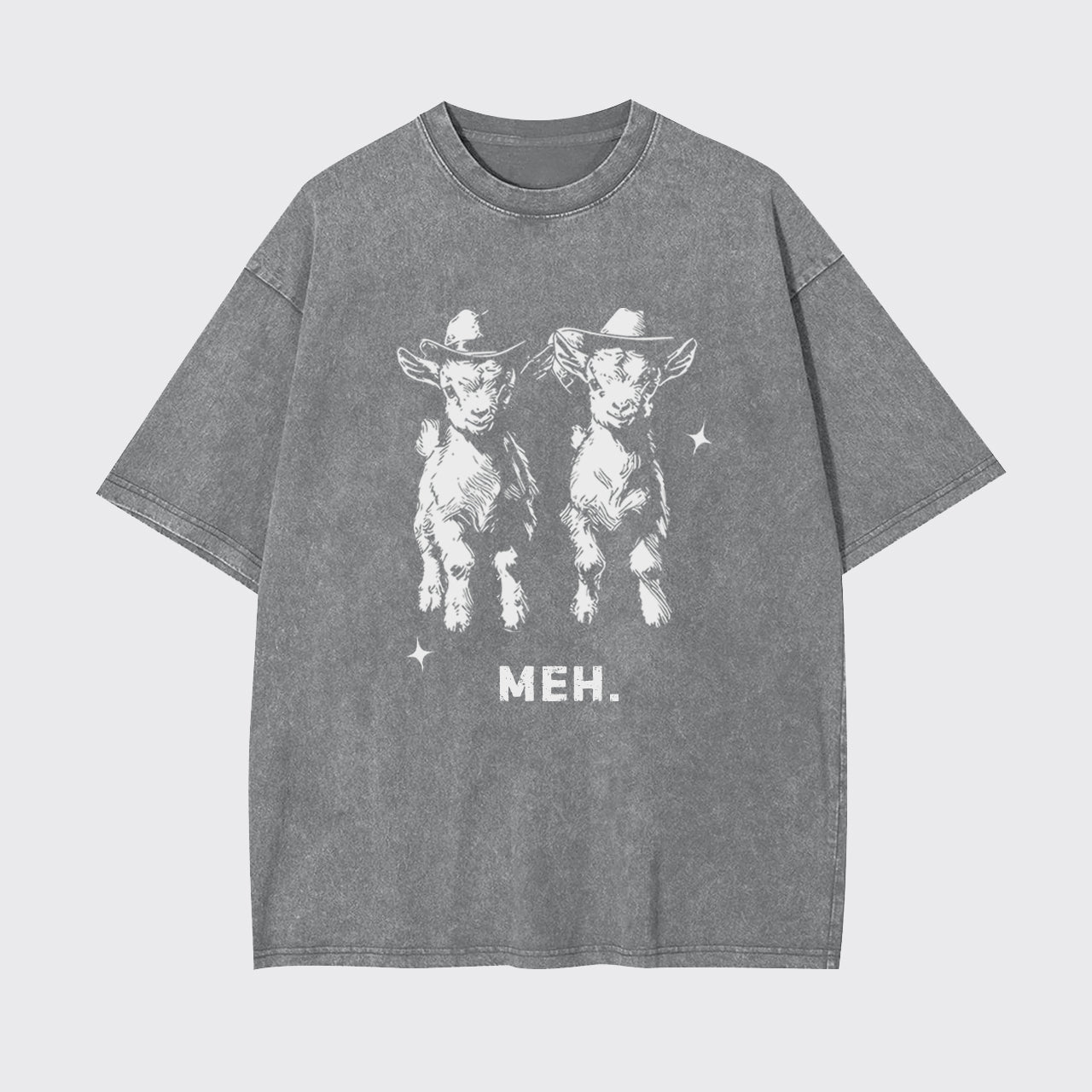 Funny Lamb, Meh Garment-dye Tees