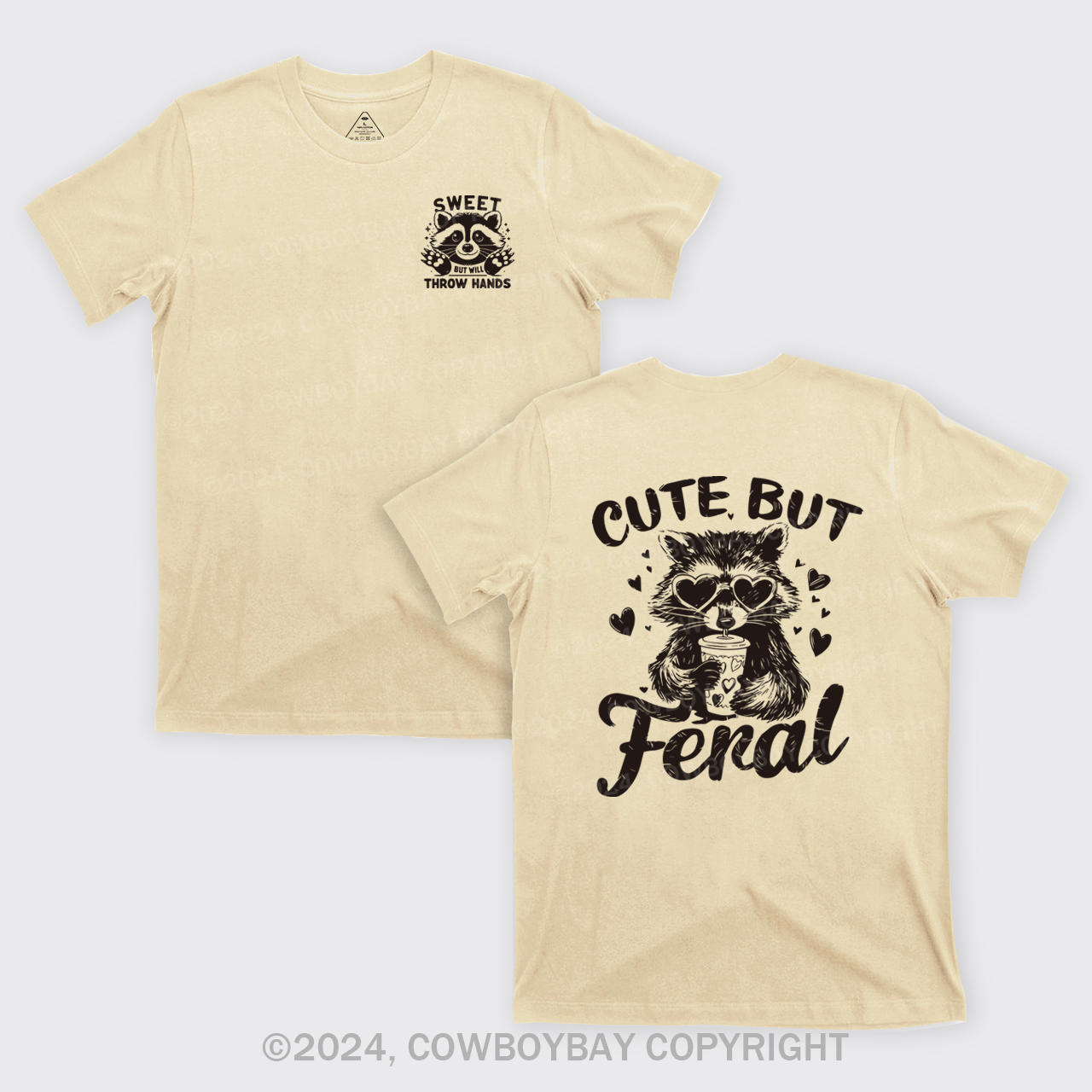 Sweet But Will Throw Hands T-Shirts