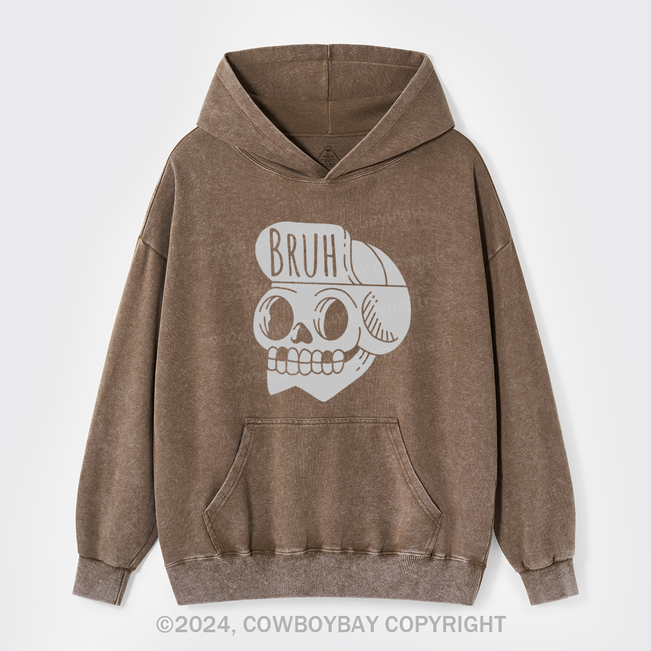 Bruh Garment-Dye Hoodies