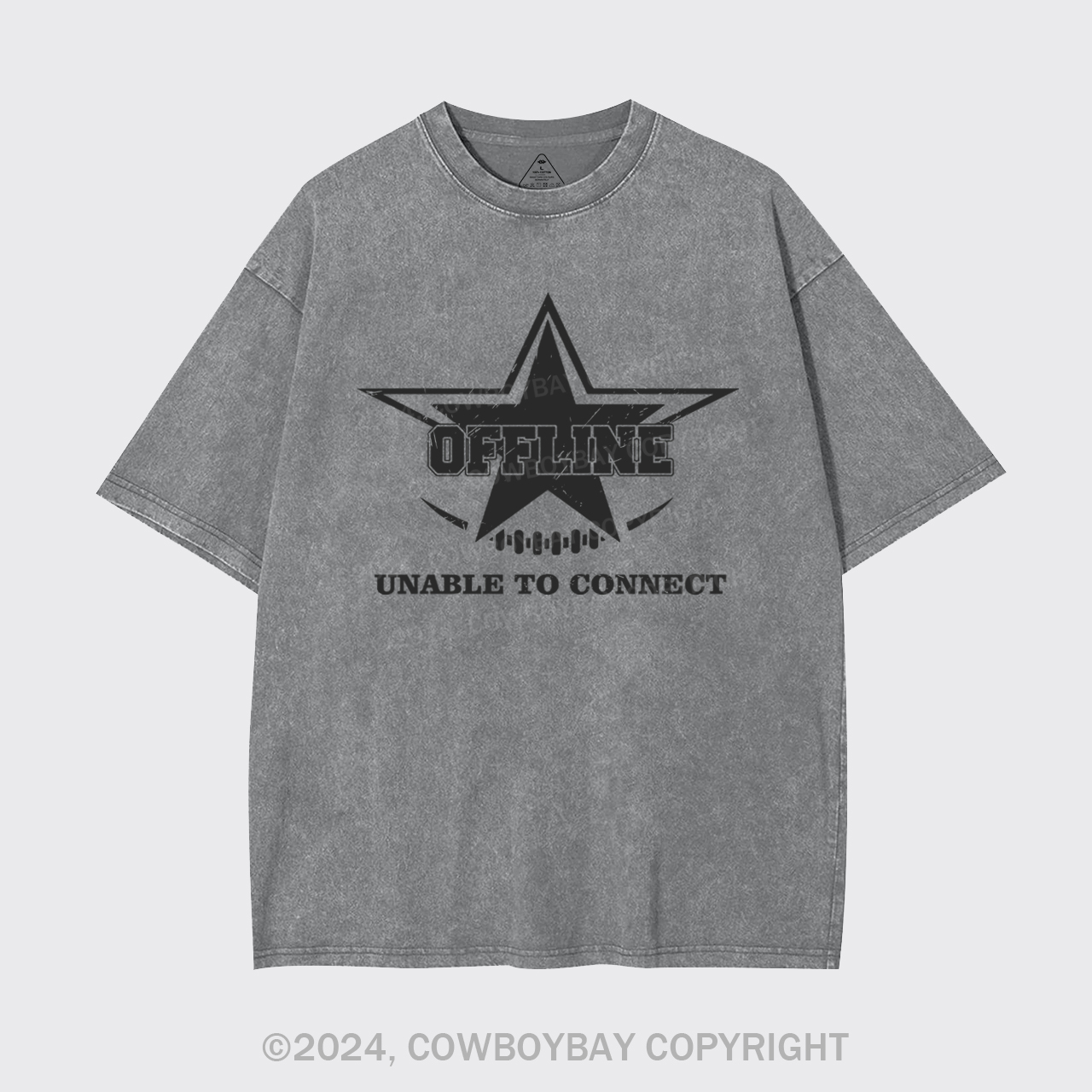 Unable To Connect Garment-dye Tees