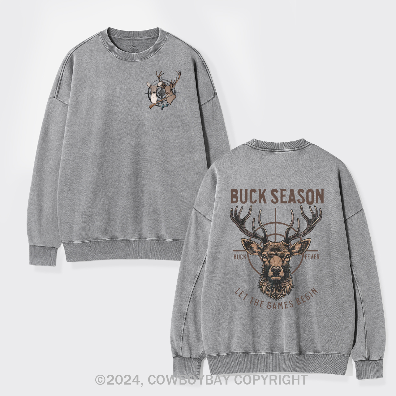 Fill The Freezer Season Washed Sweatshirts