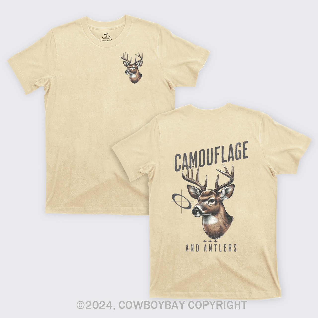 Camouflage Deer Hunting T-Shirts