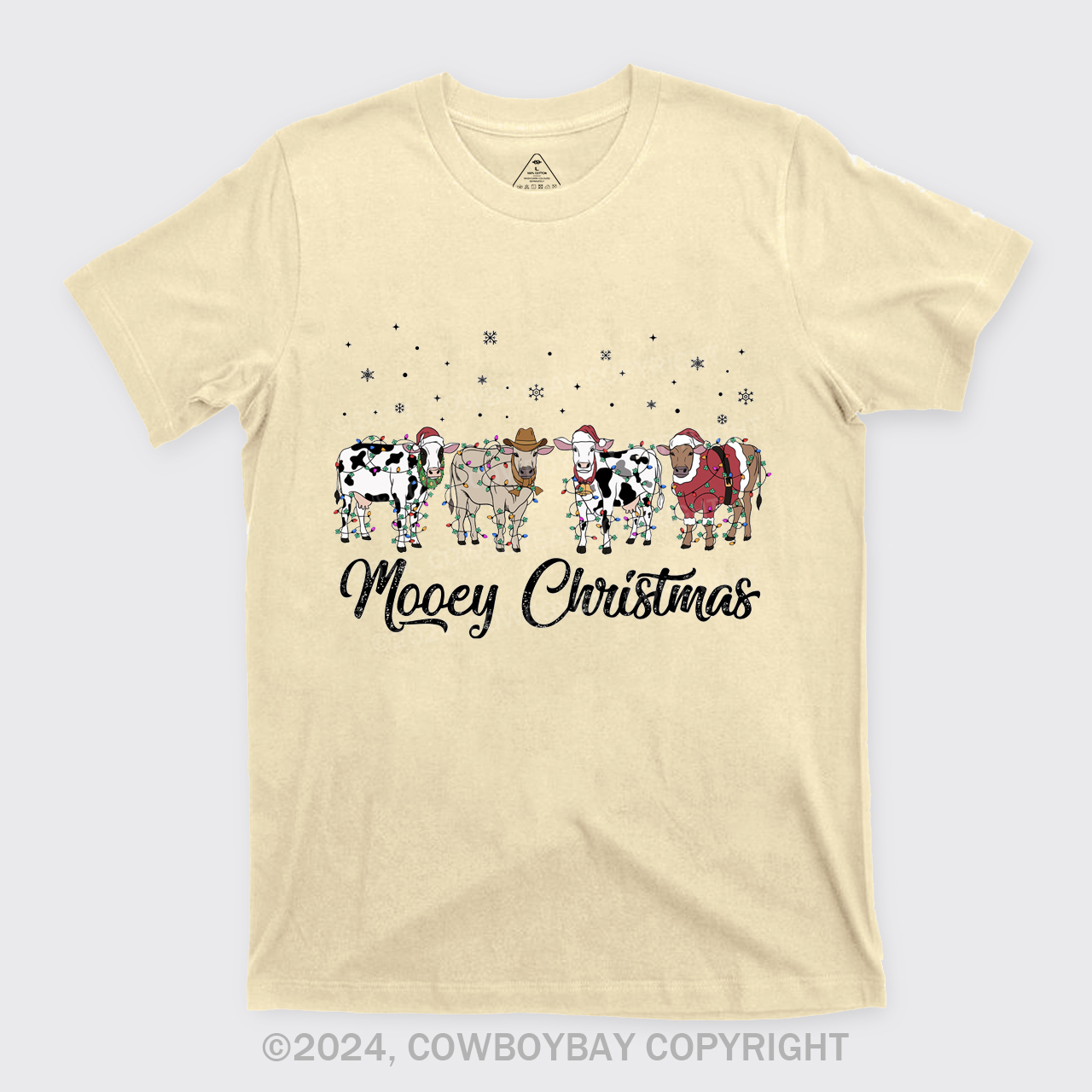 Christmas Cow T-Shirts
