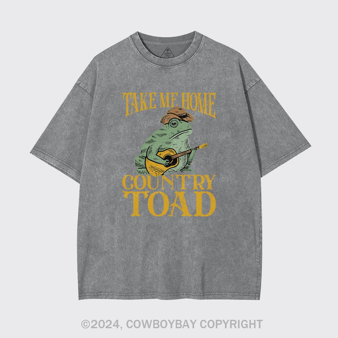 Take Me Home Country Toad Garment-dye Tees
