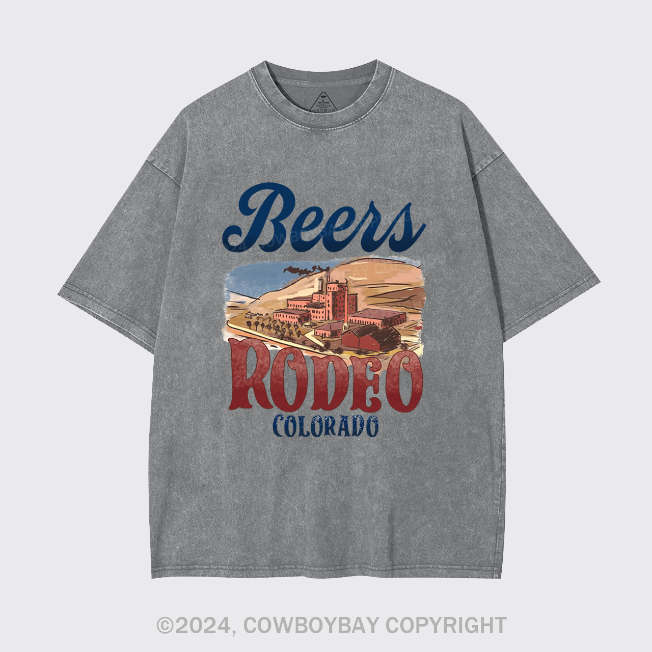 Beers Rodeo Colorado Garment-dye Tees