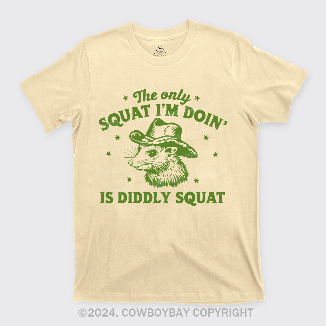 The Only Squat I'm Doing Is Diddly Squat T-Shirts
