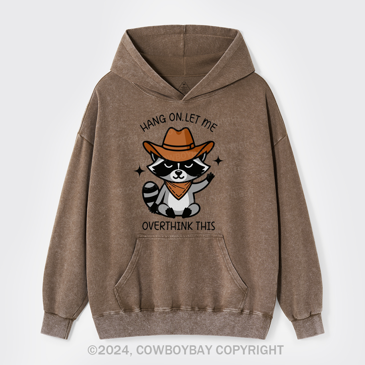 Hang On Let Me Overthink This Garment-Dye Hoodies