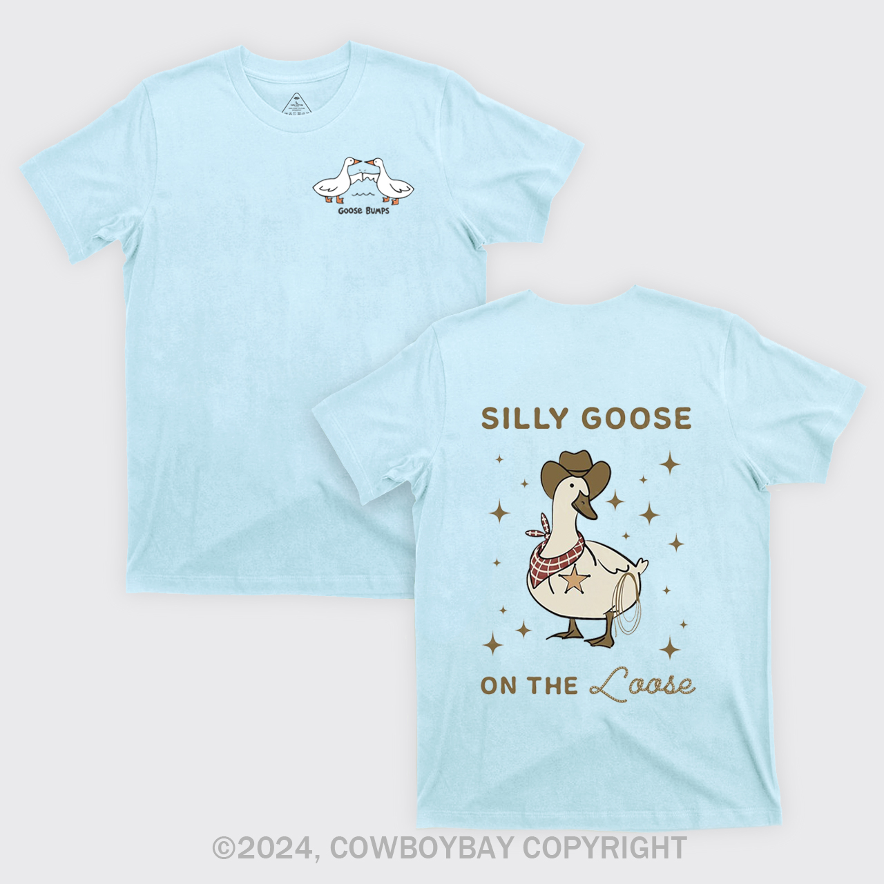 Retro Silly Goose On The Loose T-Shirts