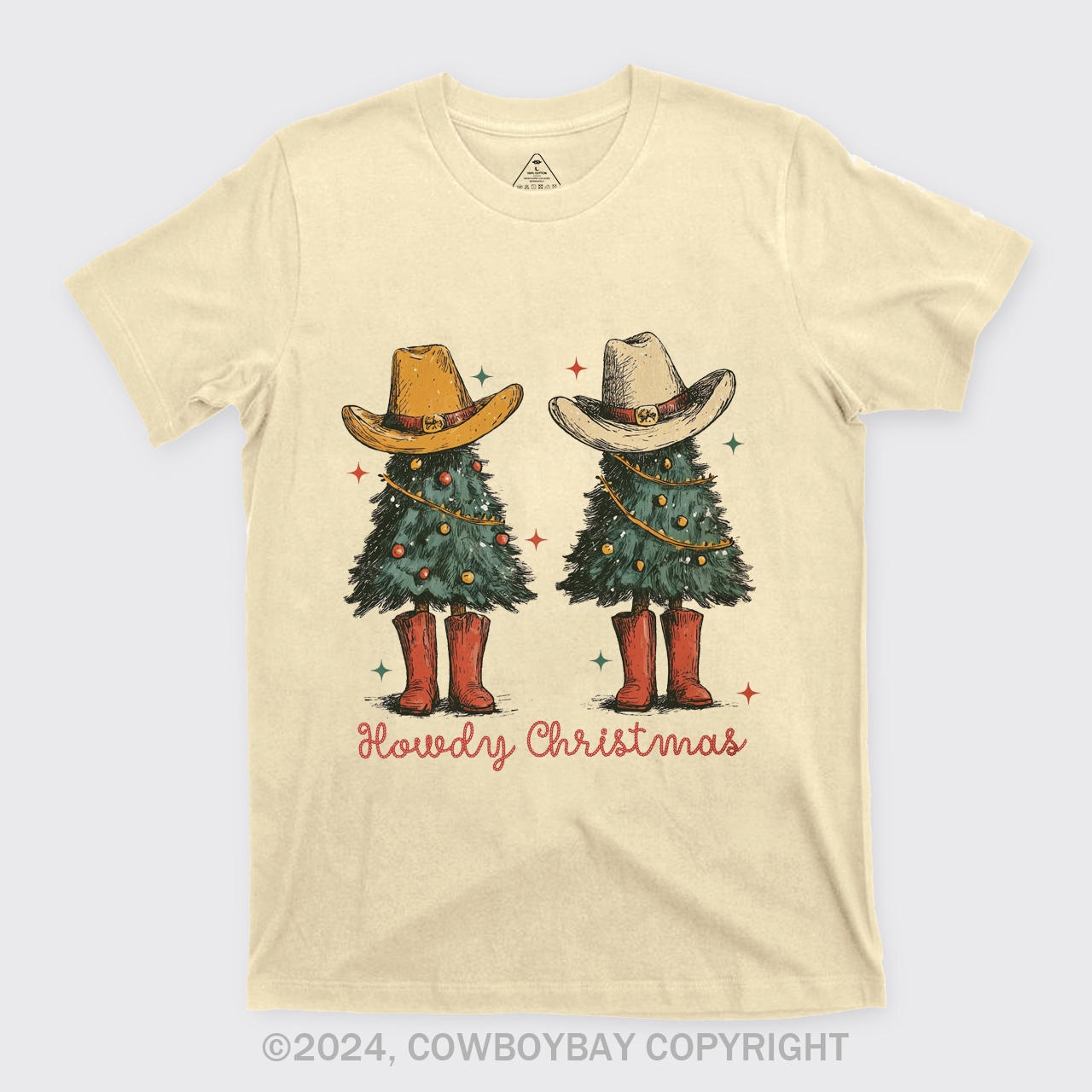 Retro Christmas Tree T-Shirts