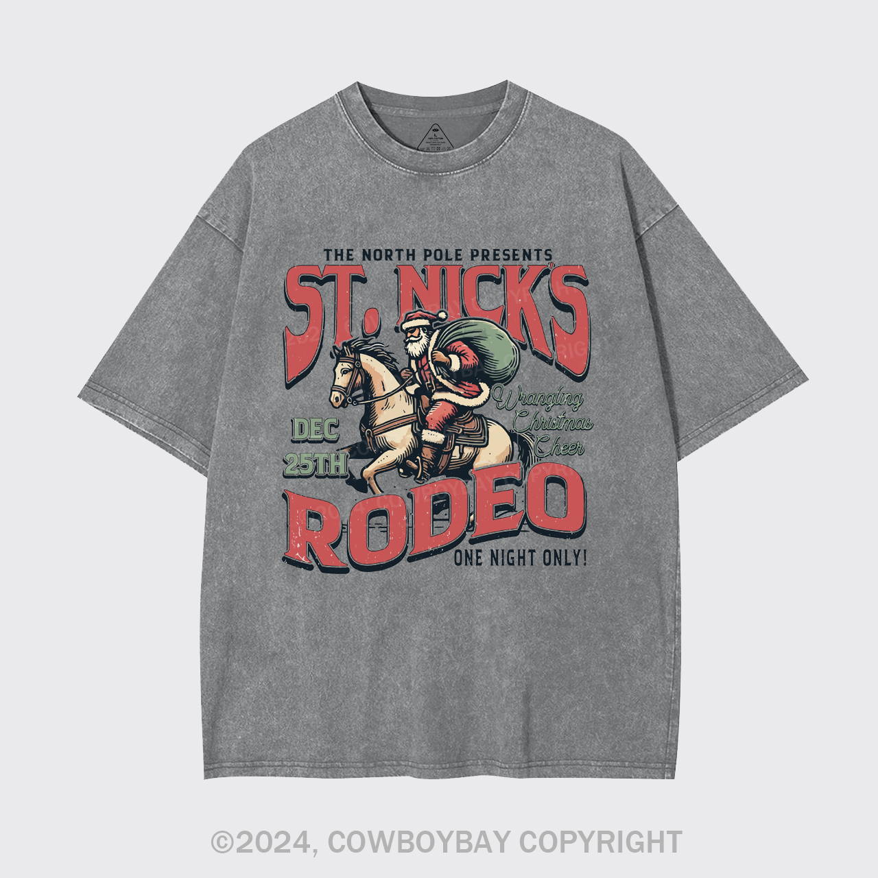 St, Nick's Rodeo Garment-dye Tees