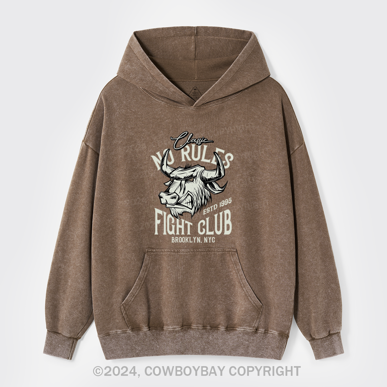 Outlaw Whiskey Garment-Dye Hoodies