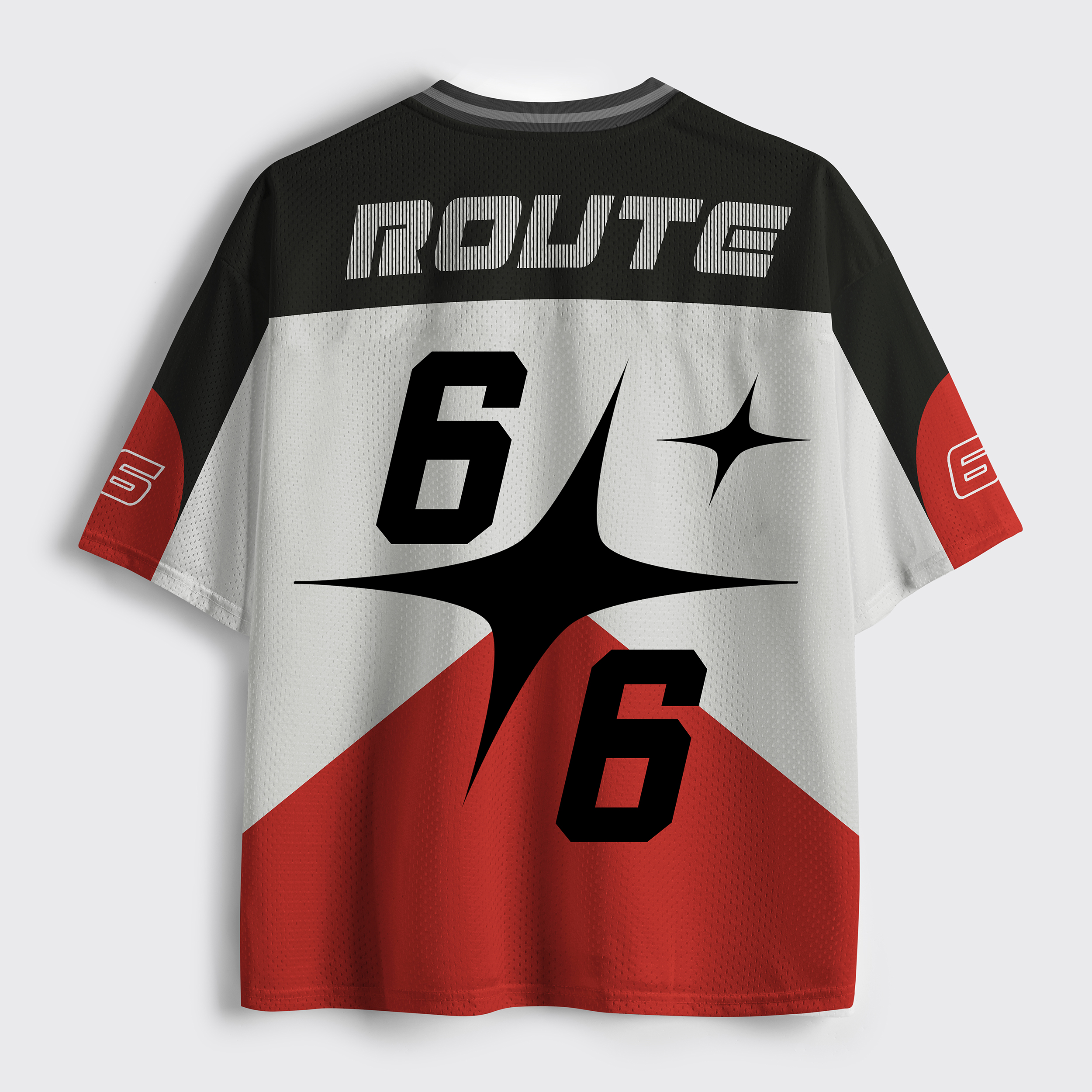 Personalization Route Cowboy-Style Mesh Jersey