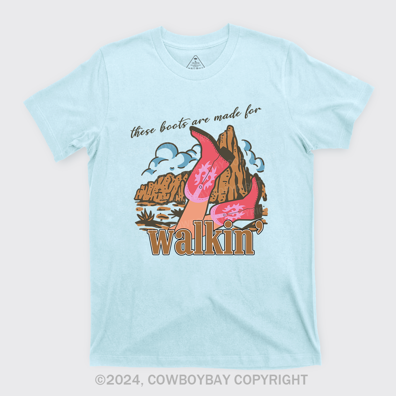 Boots Made For Walkin' Retro T-Shirts