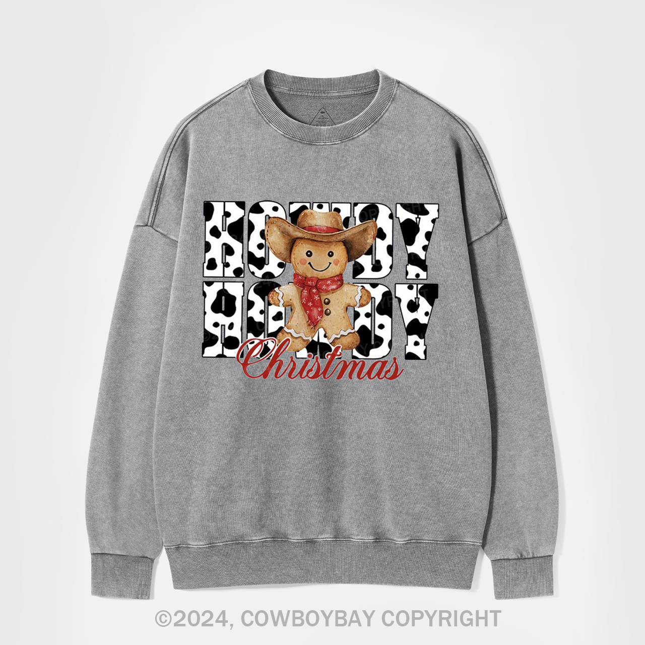 Retro Christmas Season Washed Sweatshirts