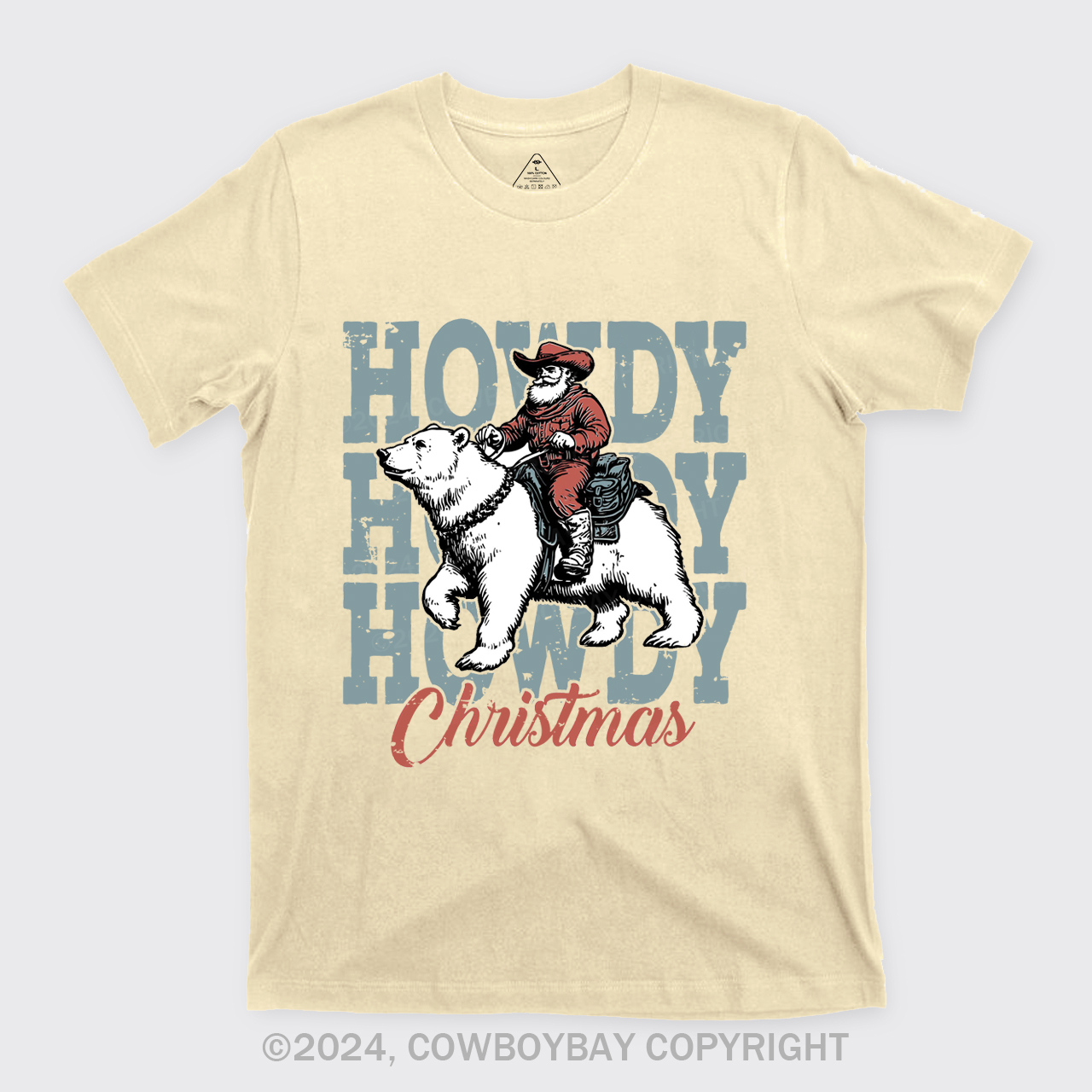 Santa Claus And Polar Bear T-Shirts