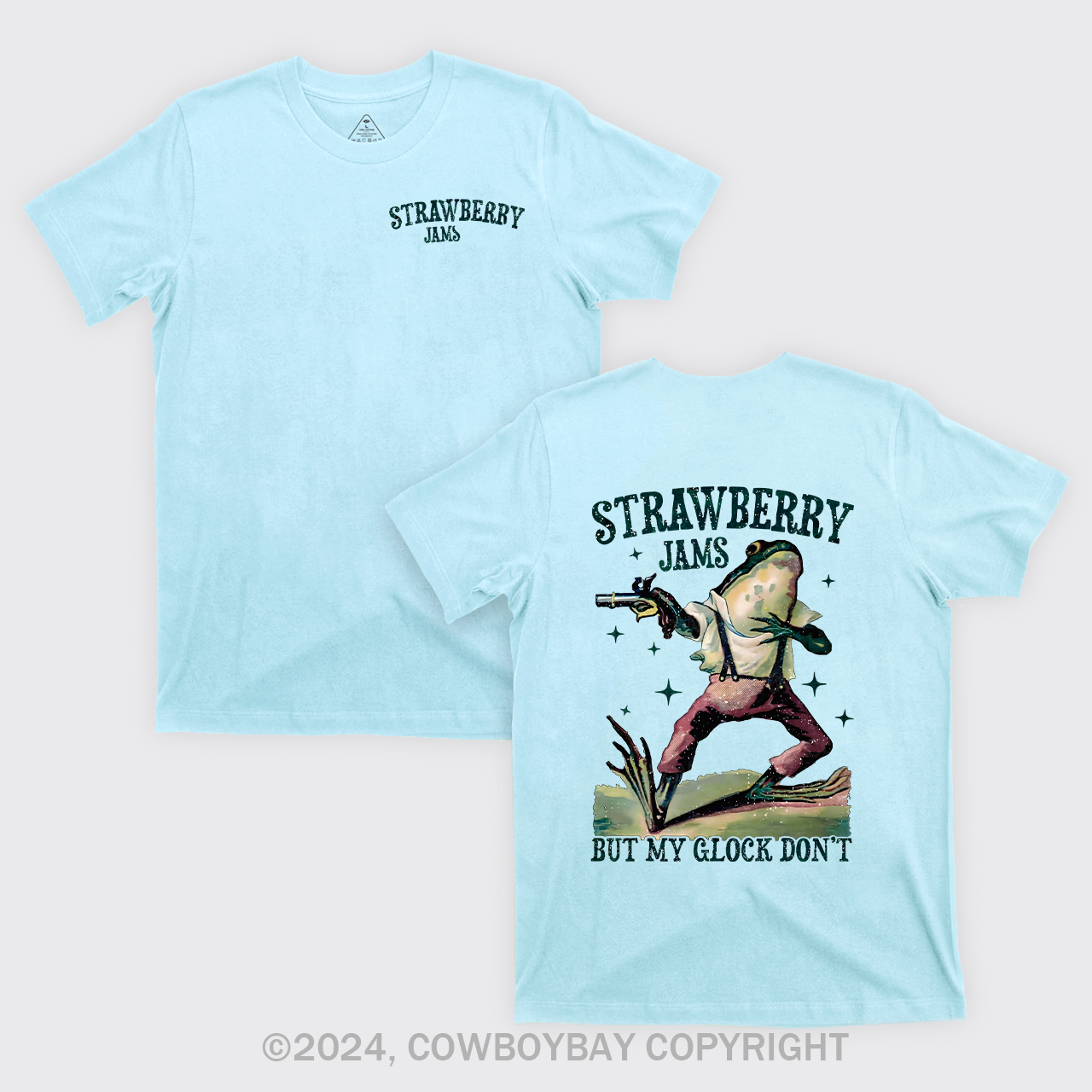 Strawberry Jams But My Glock Don't T-Shirts