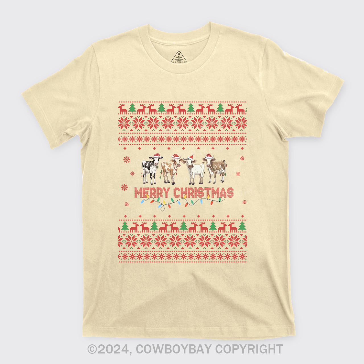 Christmas Cow T-Shirts