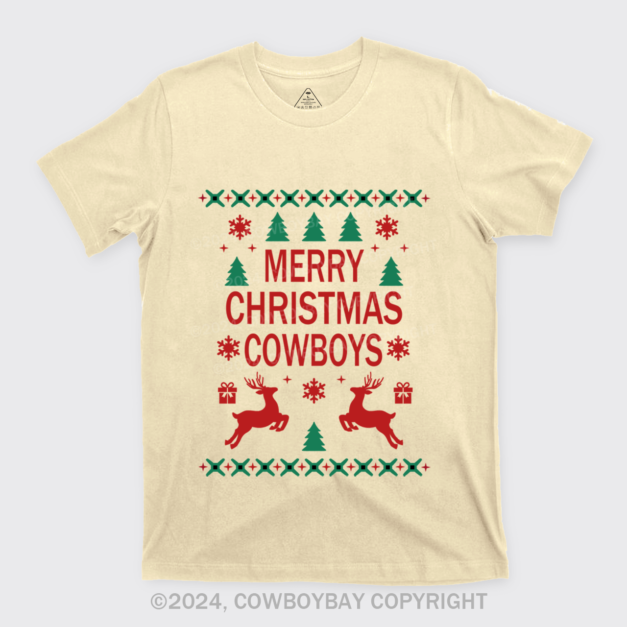Merry Christmas Cowboys T-Shirts