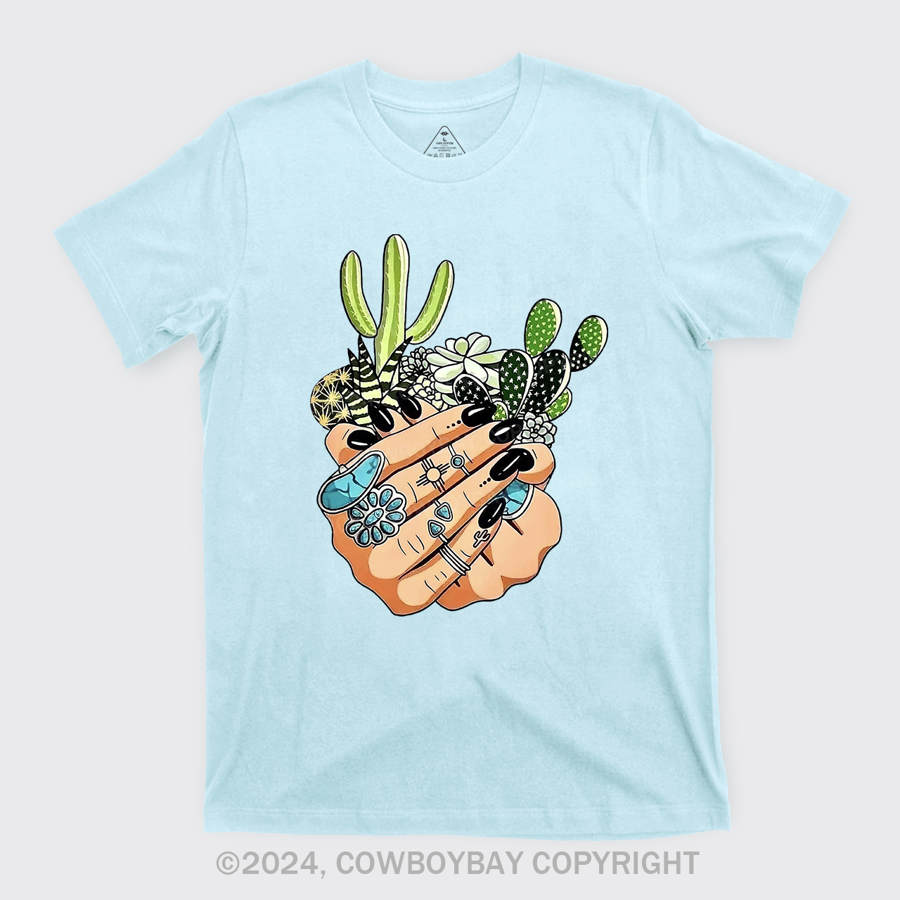 Cactus In My Palm Western Cowboy T-Shirts