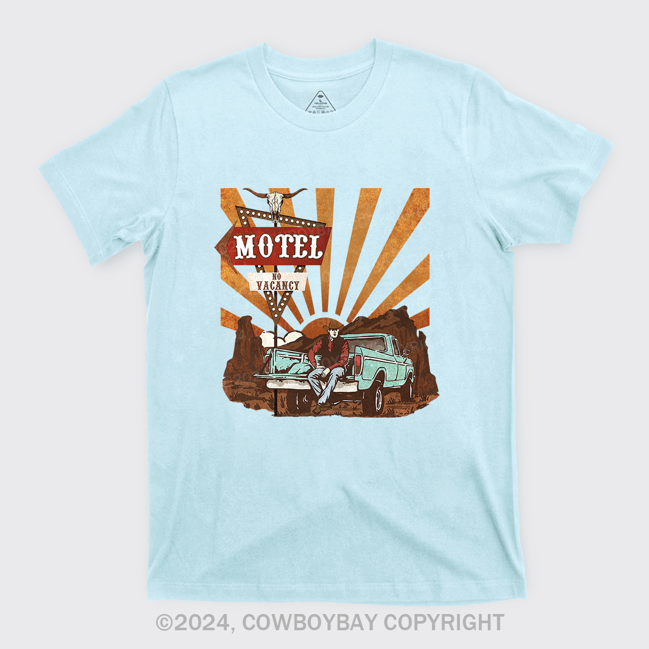 Cowboy Motel Desert Truck T-Shirts
