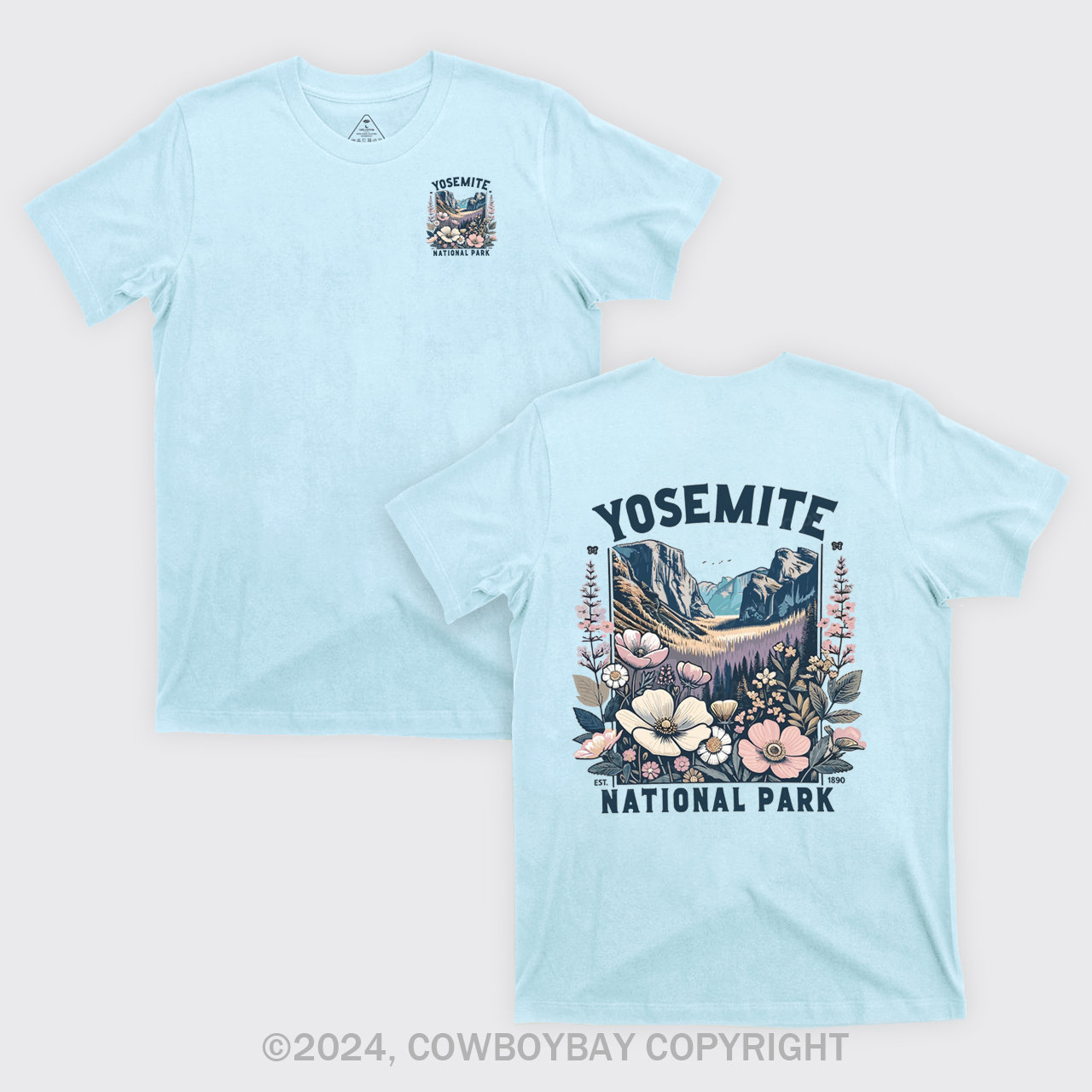 Yosemite National Park Wildflower T-Shirts