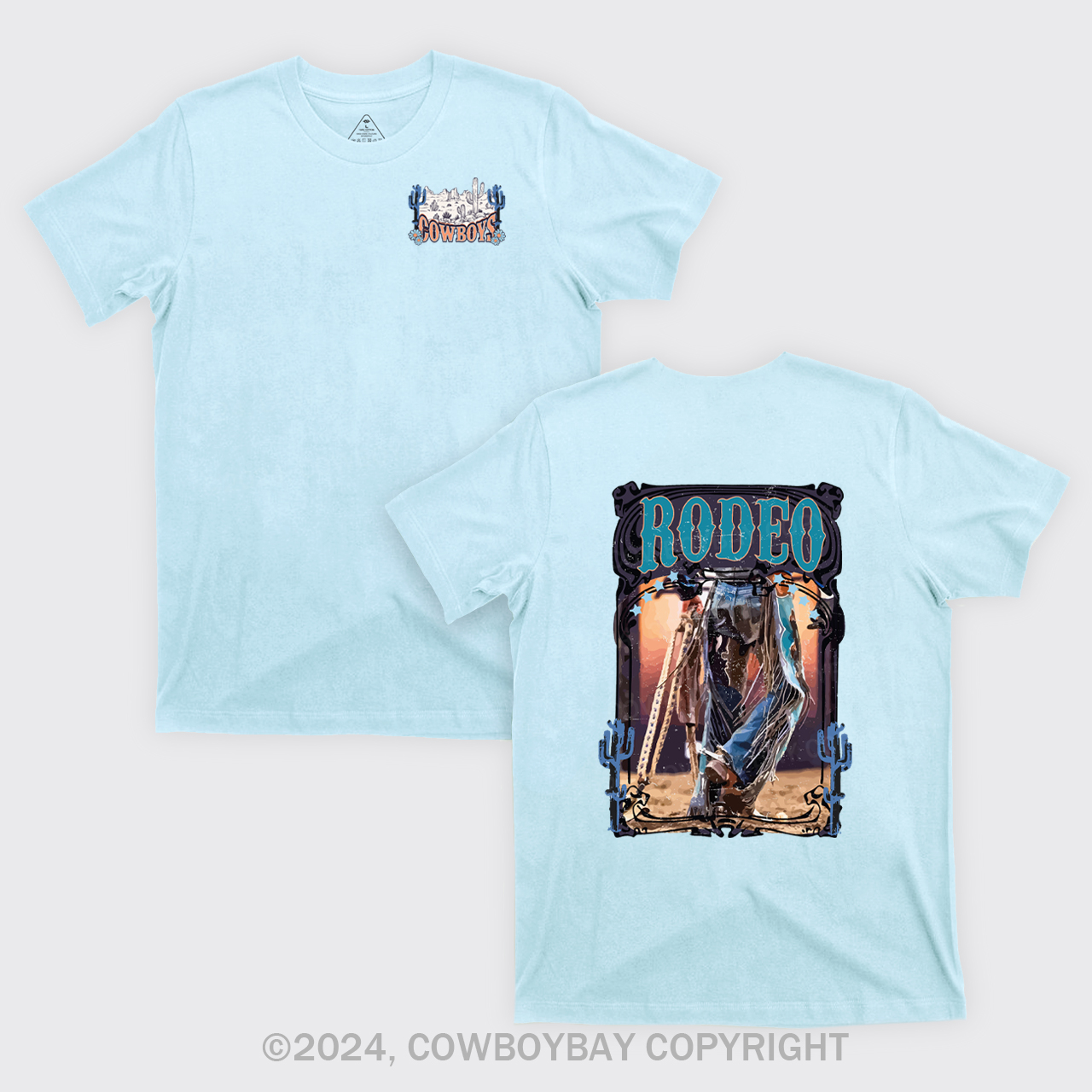 Western Rodeo Wild Cowboy T-Shirts