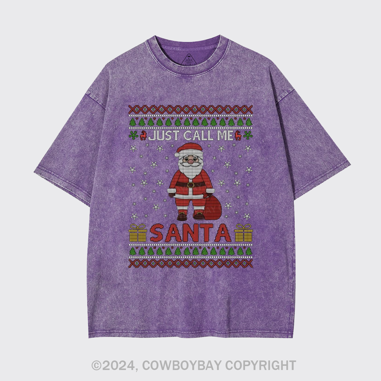Just Call Me Santa Garment-dye Tees