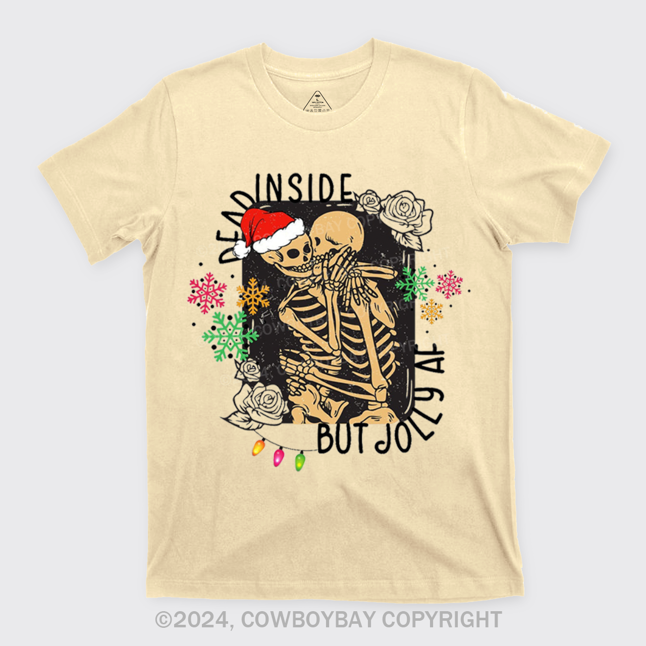 Dead Inside Skeleton T-Shirts