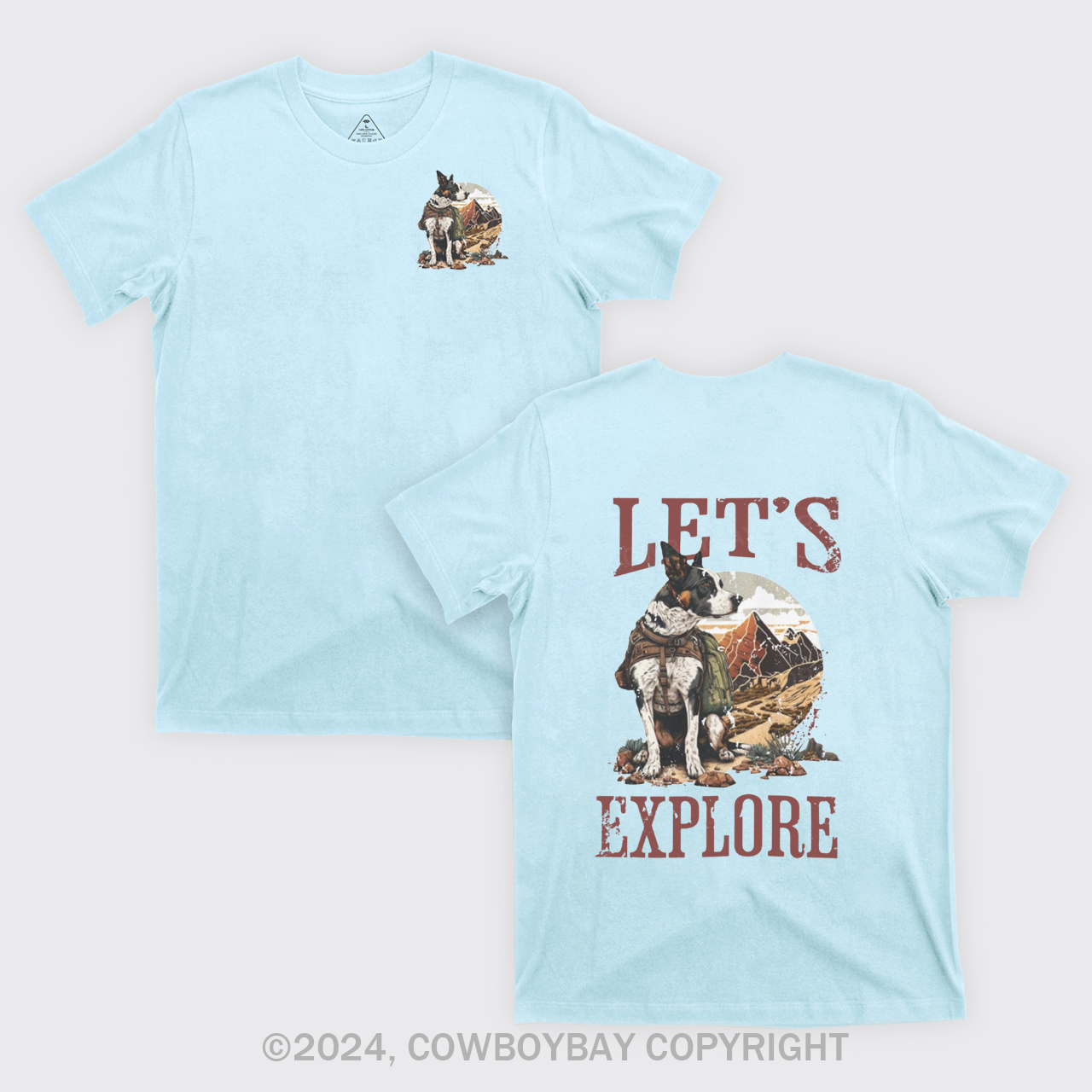 Cowboy Western Dog T-Shirts
