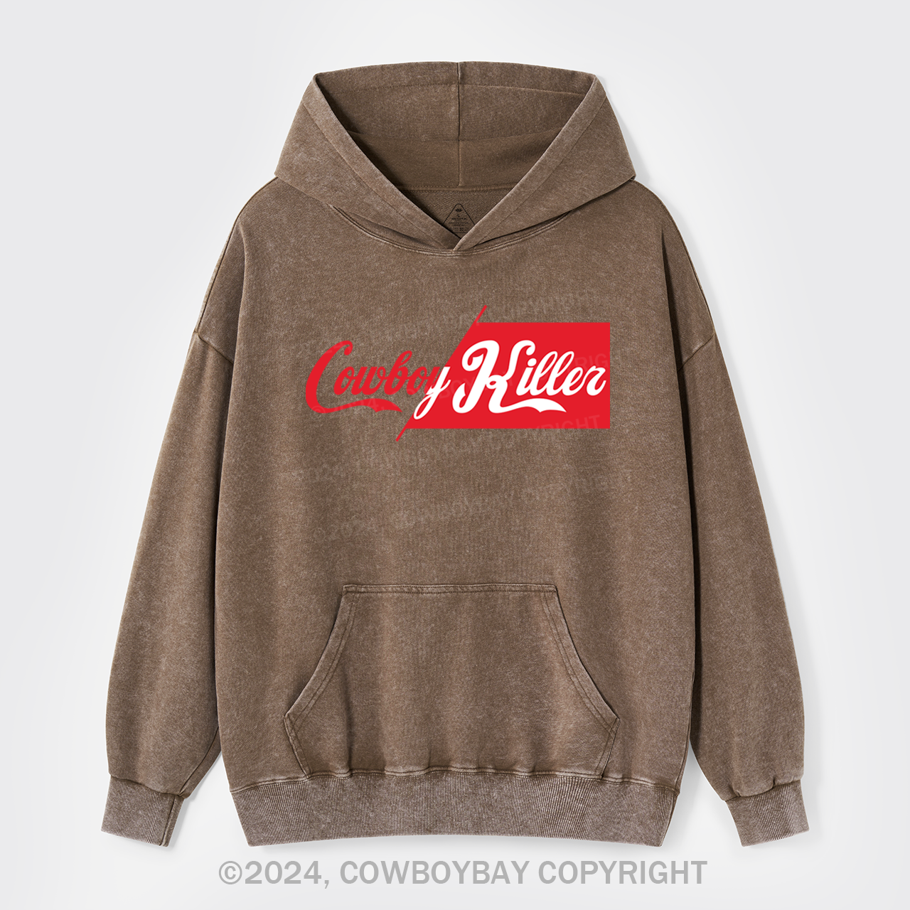 Cowboy Killer Garment-Dye Hoodies