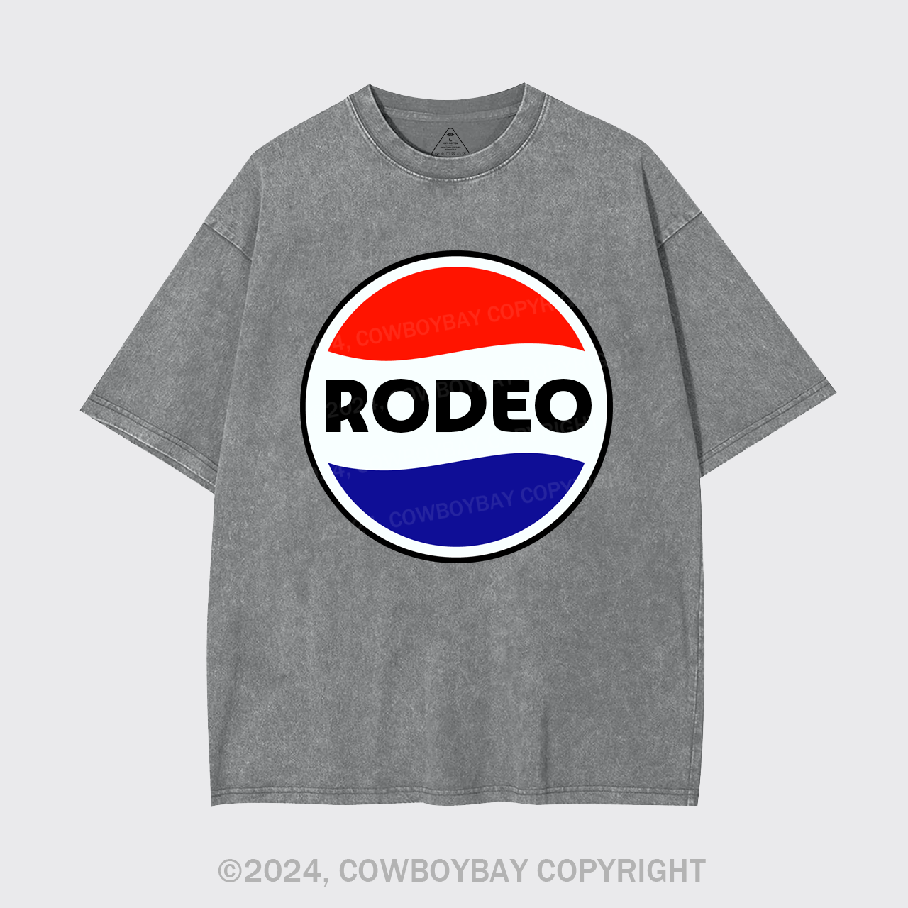 Funny Rodeo Garment-dye Tees