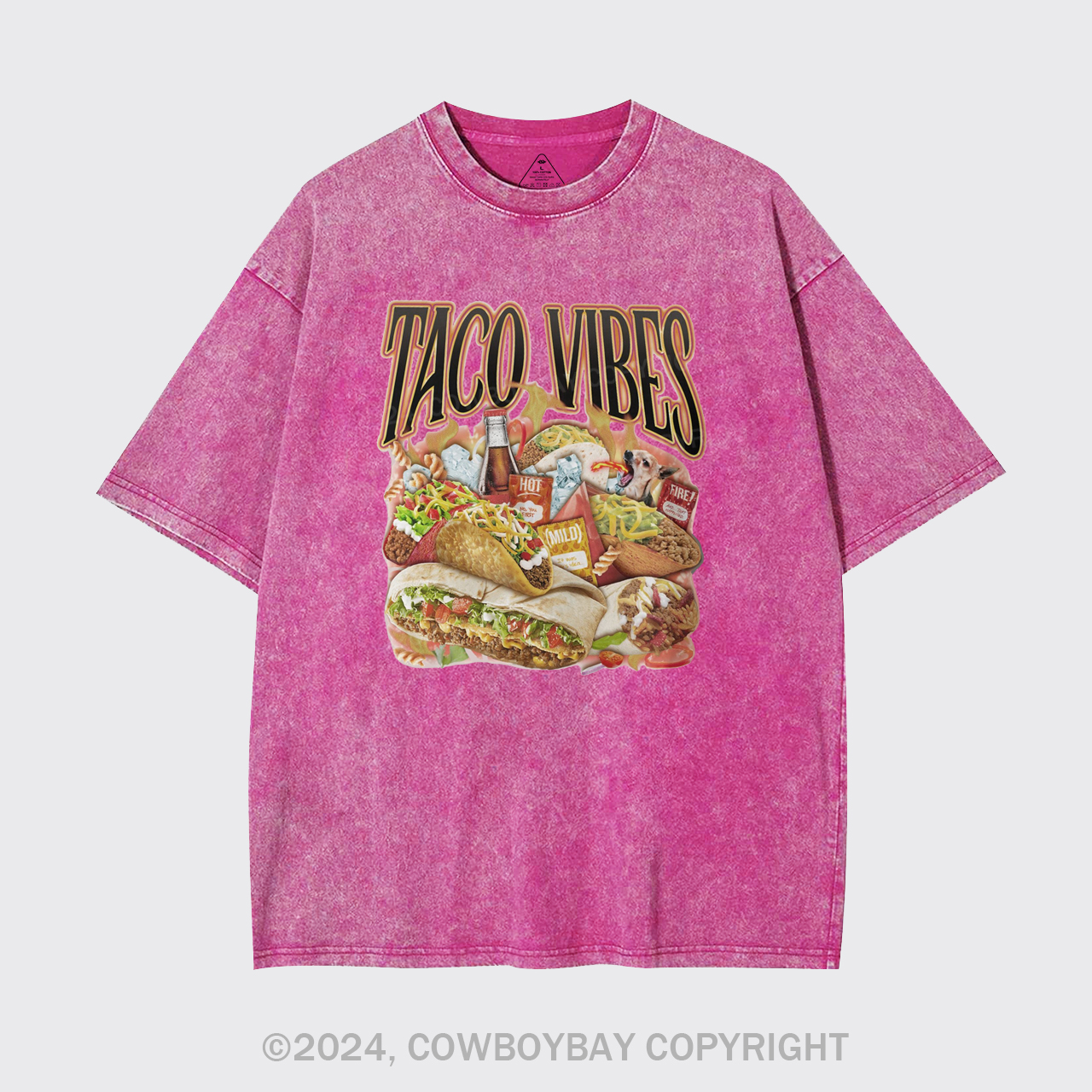 Taco Vibes Garment-dye Tees