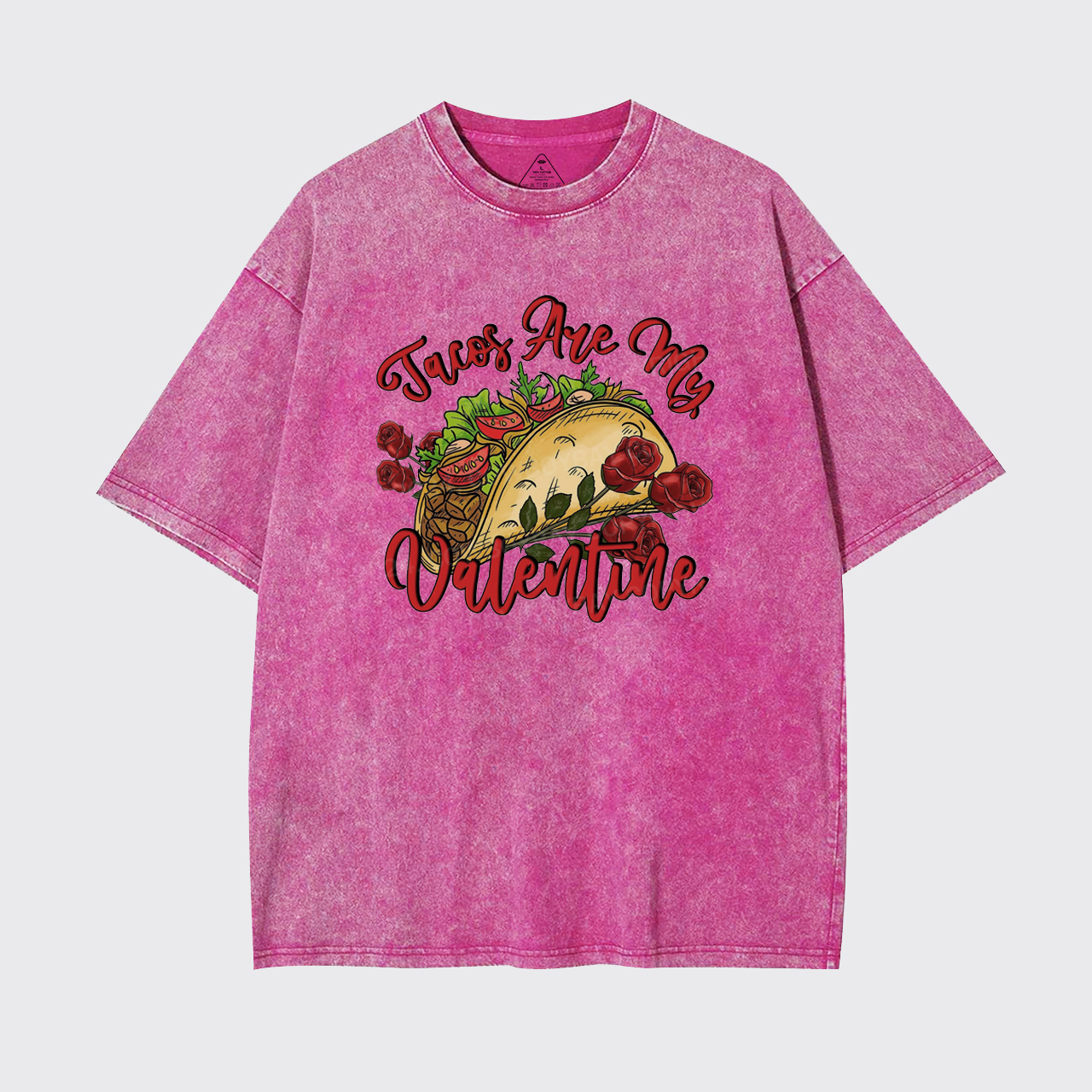 I'm Into Fitness, Fitness Taco In My Mouth Garment-dye Tees