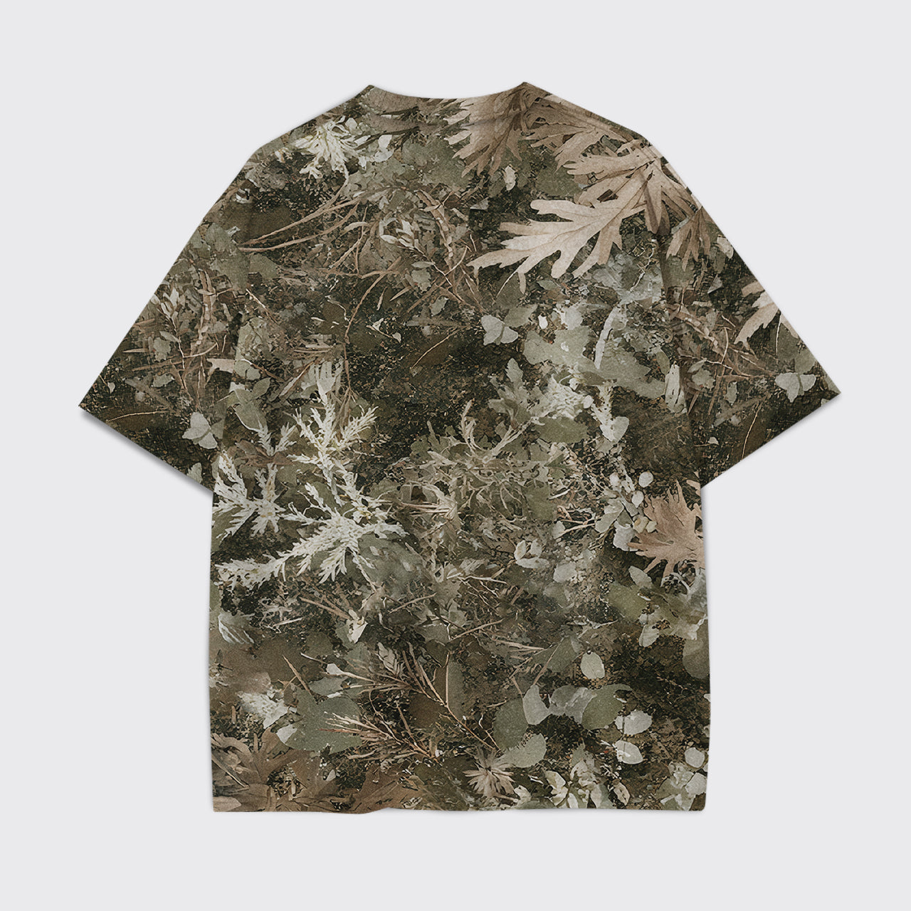 Tell Your Cat I Said Pspsps Forest Camo Print Tees