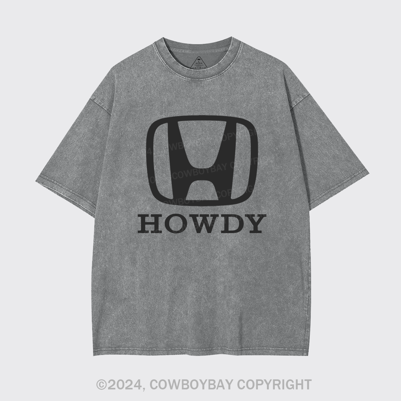 Howdy Logo Garment-dye Tees