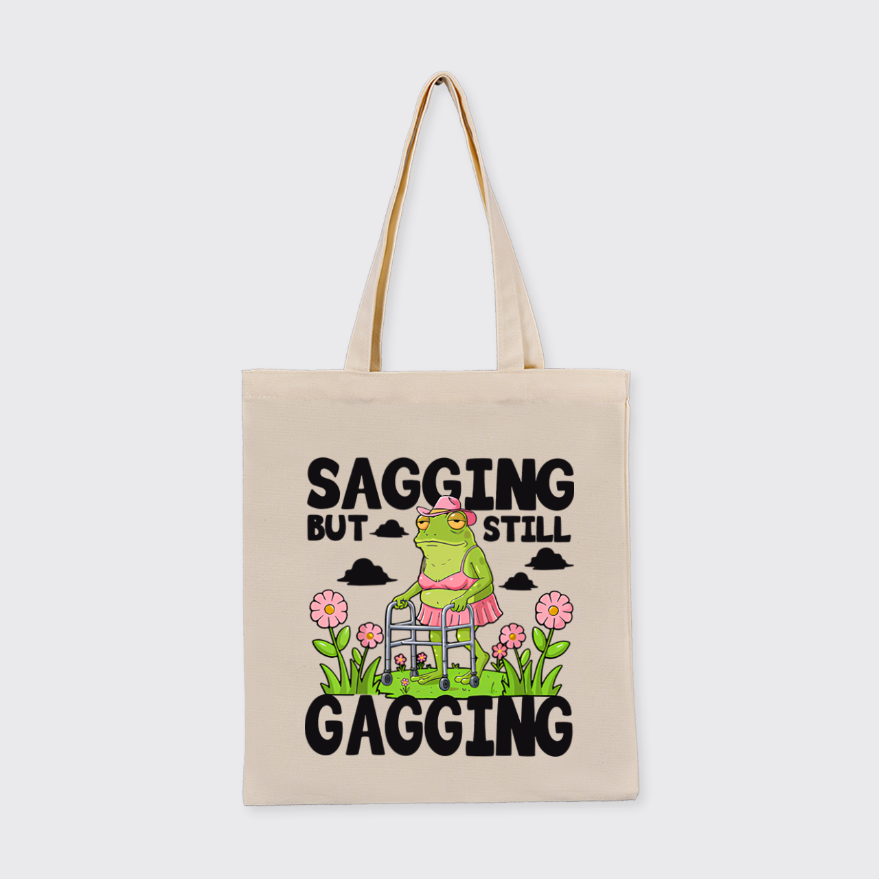 Sagging But Still Gagging_Cowboybay Canvas Tote Bag