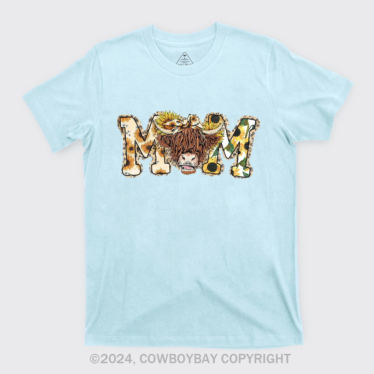 Mom Cow Western T-shirts