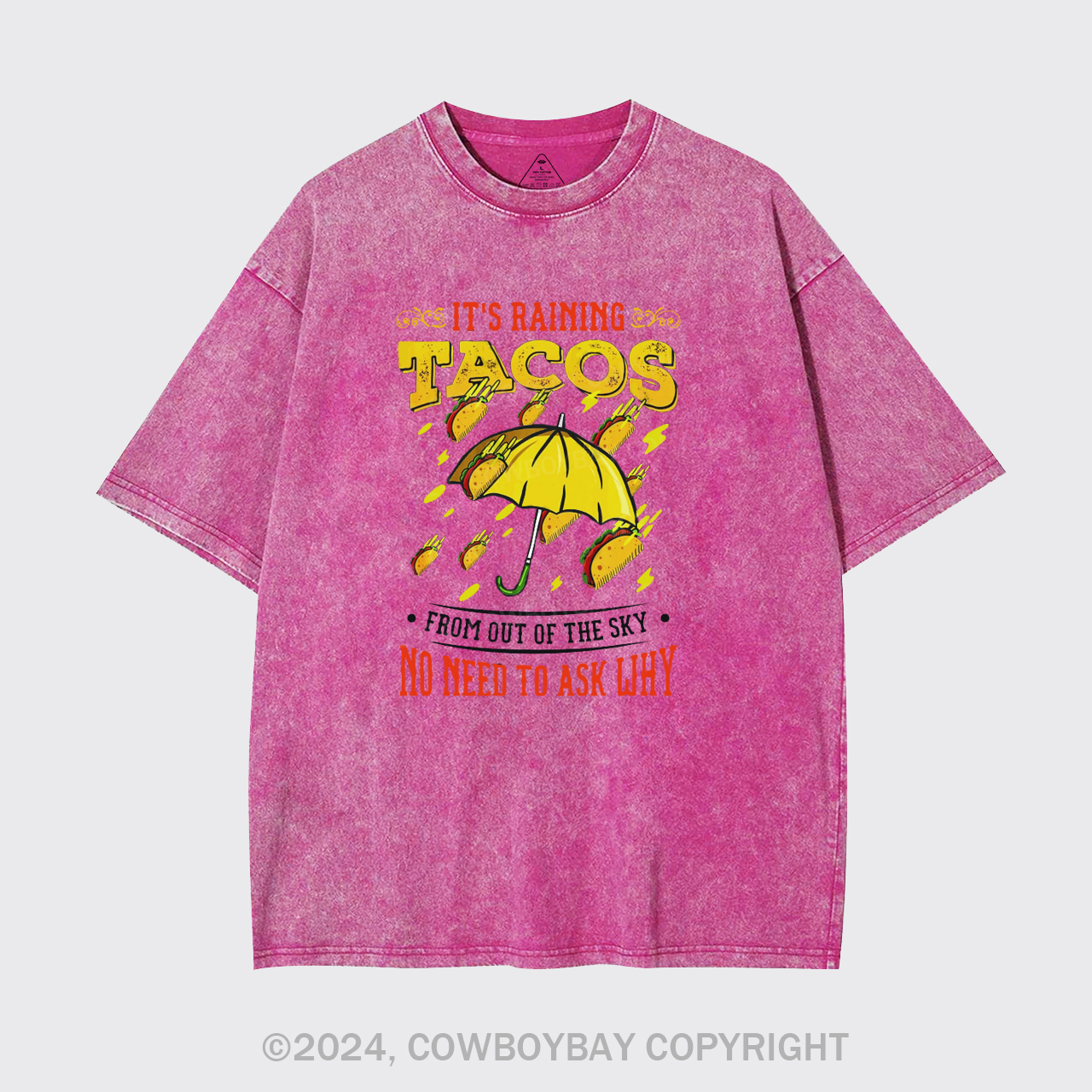 Its Raining Tacos Garment-dye Tees