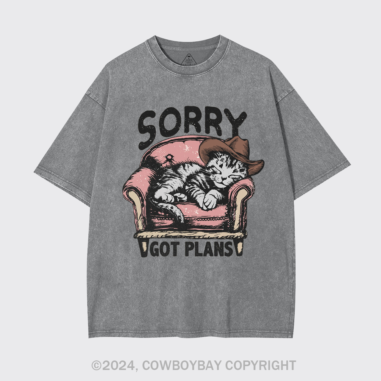 Sorry Got Plans Garment-dye Tees