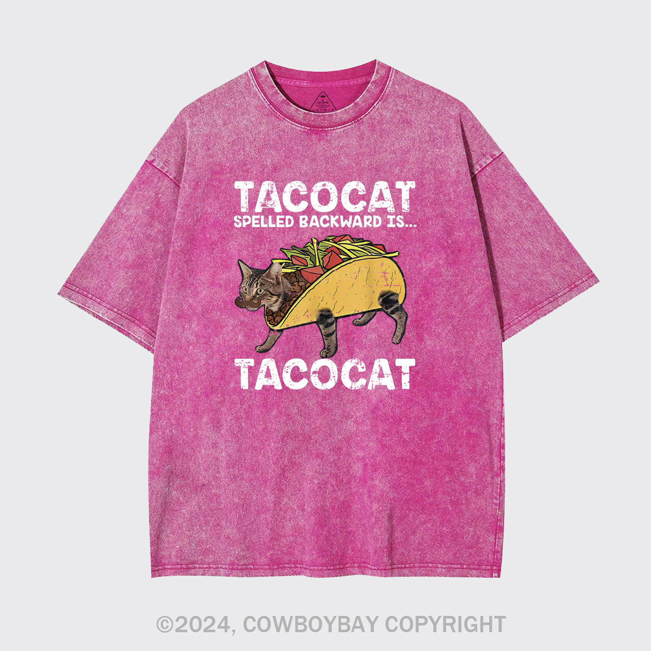 Vintage Taco & Cat Garment-dye Tees
